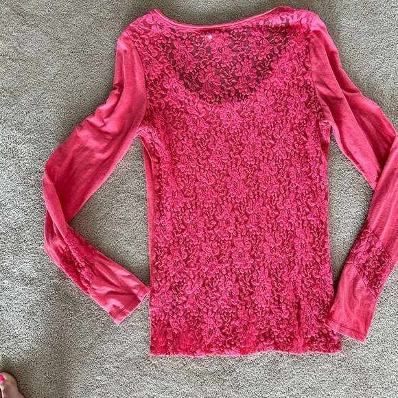 Aeropostale long sleeve lace shirt - Picture 4 of 4